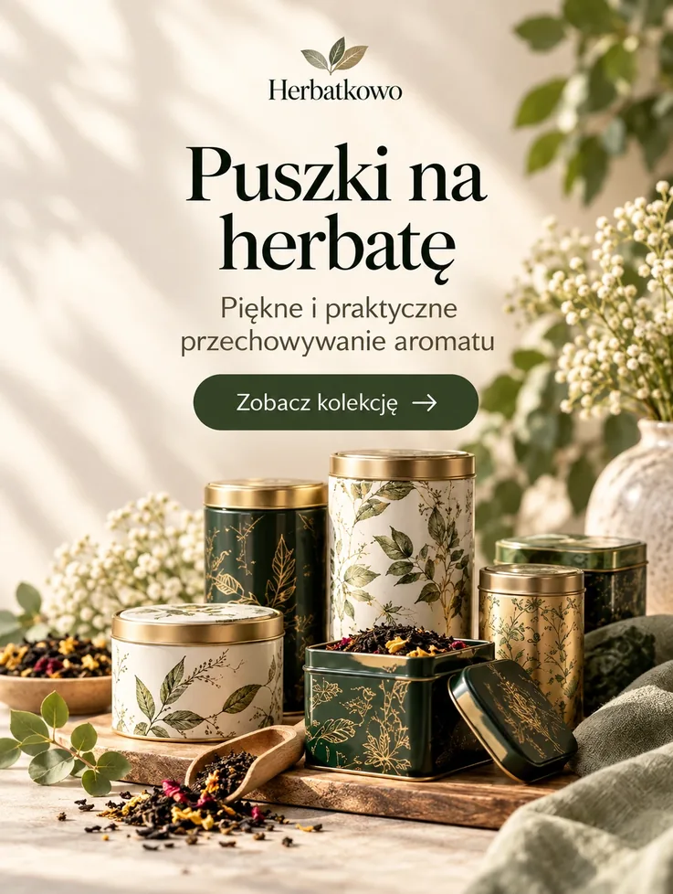 Puszki do przechowywania herbat
