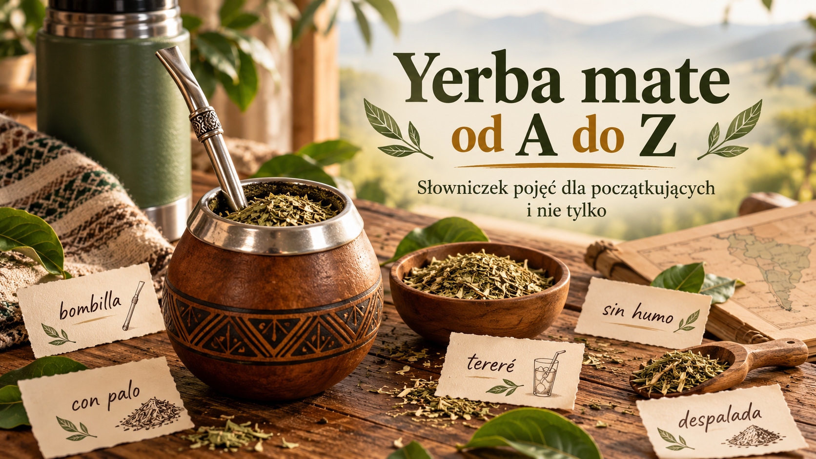 Yerba mate od A do Z – słowniczek pojęć dla początkujących i nie tylko